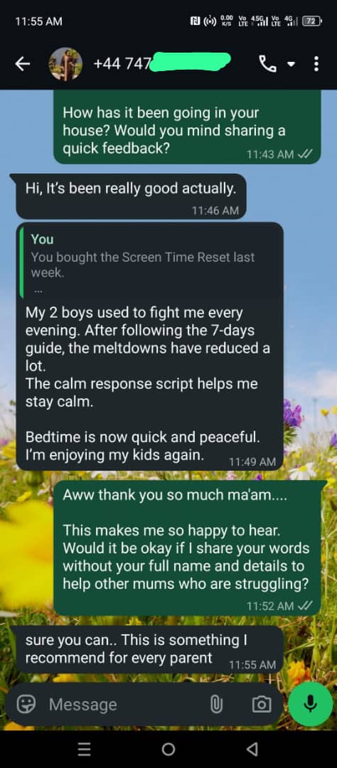 WhatsApp Testimonial